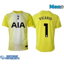 Tottenham Hotspur Guglielmo Vicario #1 Goalkeeper Replica Third Shirt 2025-26 Short Sleeve